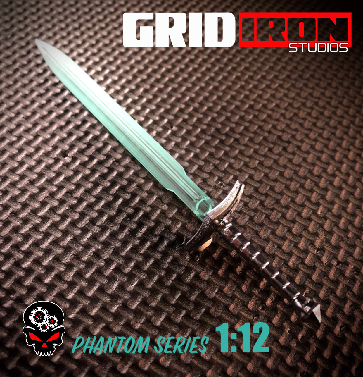 1:12 2-Handed Phantom Sword Weapon For Mythic legions Marvel Legends MOTU PS43 